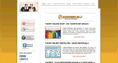 Desktop Screenshot of millionshirt.de
